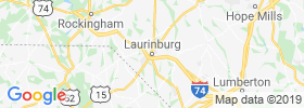Laurinburg map